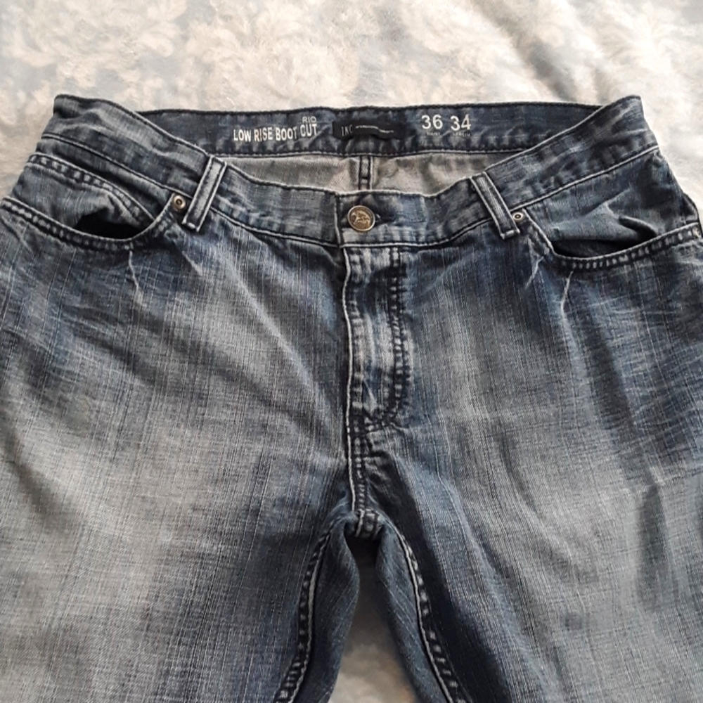 Low rise boot cut 36x34 International concepts